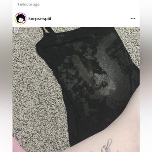 Dollar general top , with korpsespiit love 🖤🏁 and black VS top both going for